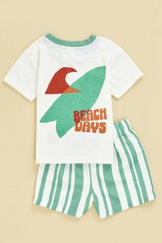 T-Shirt And Short Set