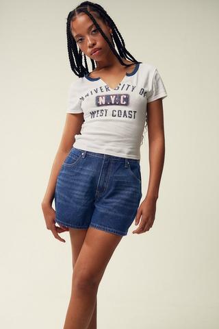 Baggy Denim Shorts