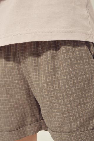 Linen Blend Shorts