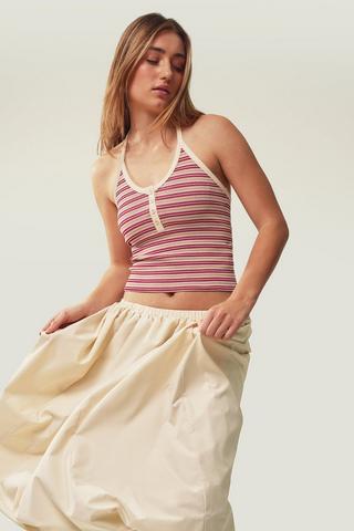 Seamless Halter Neck Top
