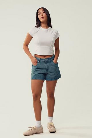 Baggy Denim Shorts