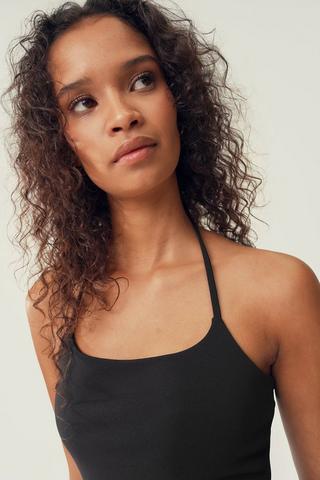 Interlock Halter Neck Top