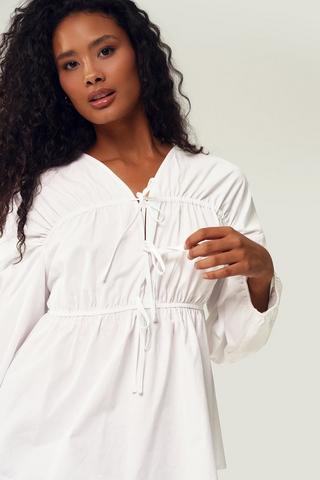 Tie Front Top