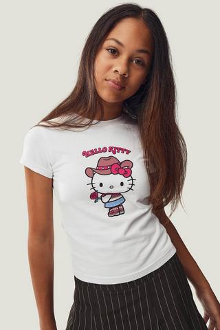Hello Kitty Fitted T-Shirt