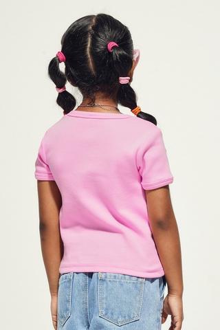 Ribbed Fitted T-Shirt