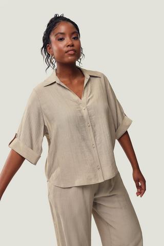 Oversized Boxy Shirt