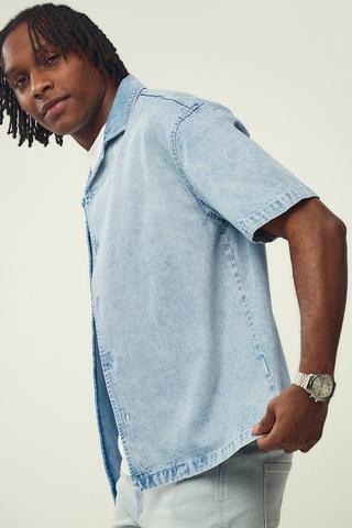 Relaxed Denim Shirt
