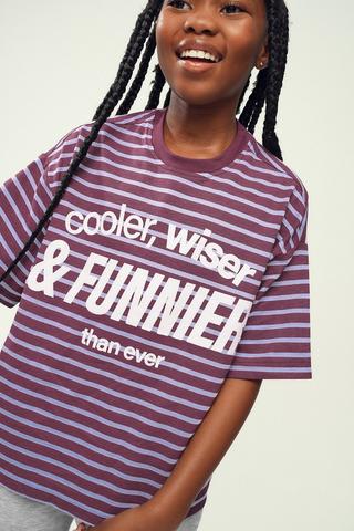Boxy Stripe T-Shirt