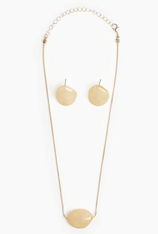 Earrings And Necklace Set