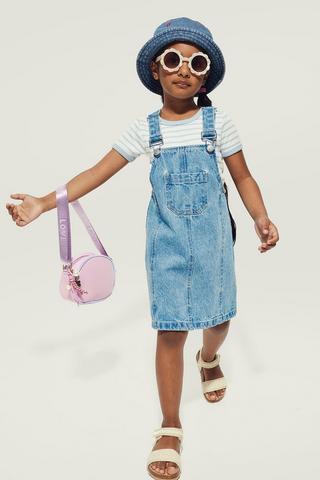 Denim Pinni Dress