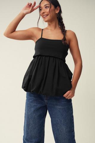 Bubble Hem Top