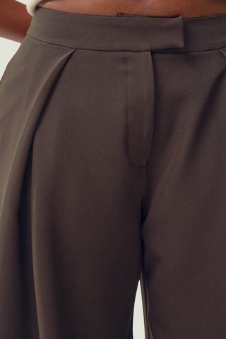 Tailored Wide Leg Pants
