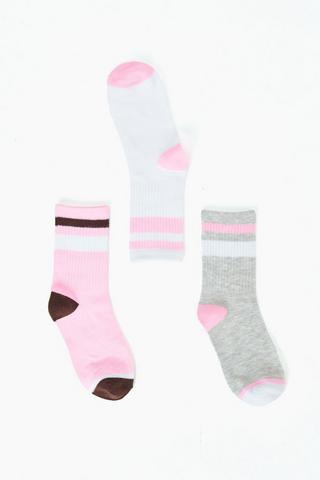 3 Pack Anklet Socks