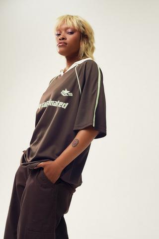 Oversized Football T-Shirt