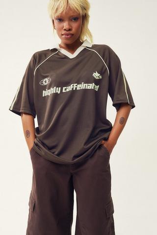 Oversized Football T-Shirt