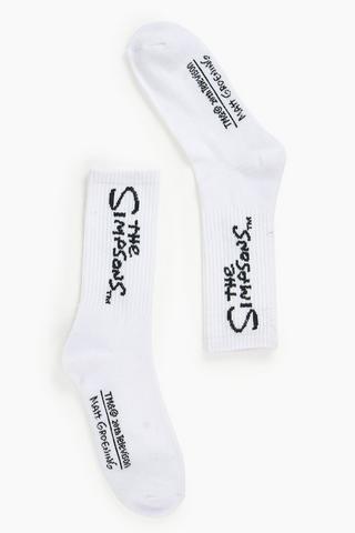 Simpsons Anklet Socks