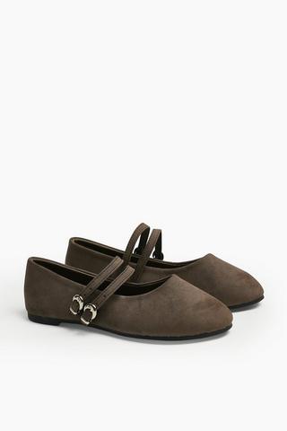 Suede Pump