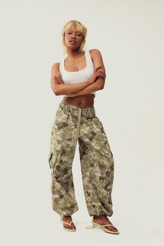 Baggy Barrel Pants