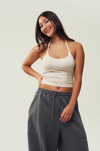 Seamless Halter Neck Top