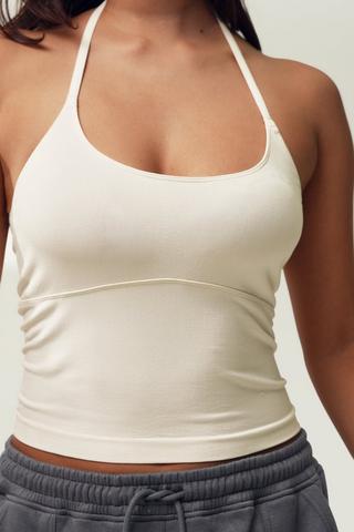 Seamless Halter Neck Top