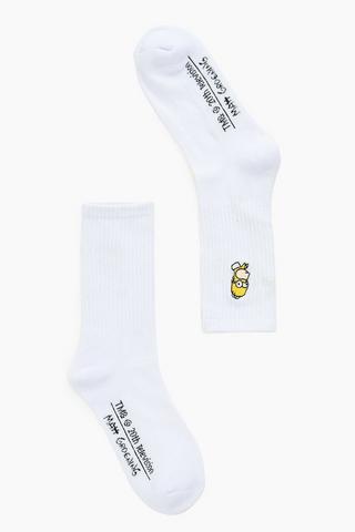 Simpsons Anklet Socks