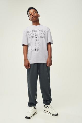 Interlock Baggy Joggers