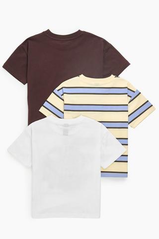 3 Pack Short Sleeve T-Shirts