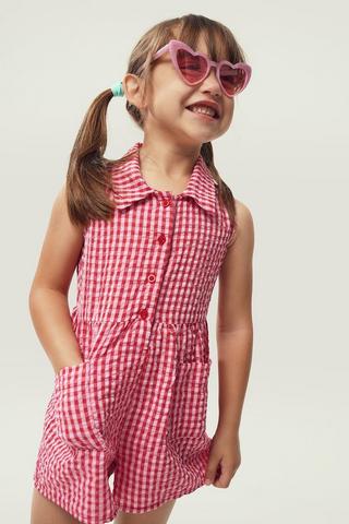 Gingham Playsuit
