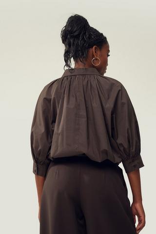 Bubble Hem Shirt