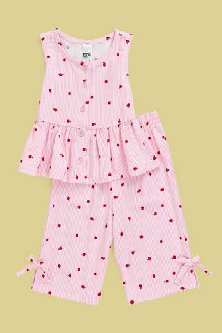 Peplum Top And Pants Set