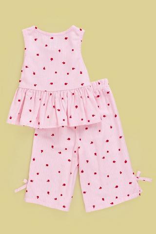 Peplum Top And Pants Set