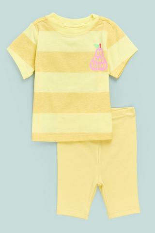 T-Shirt And Shorts Set