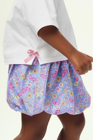 Bubble Hem Skirt