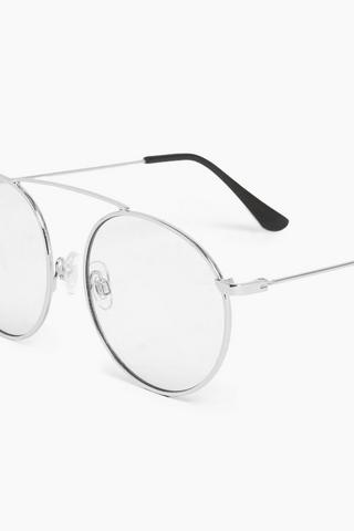 GEEKY METAL ROUND AVIATOR