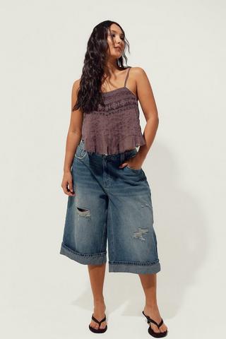 Super Baggy Denim Jorts