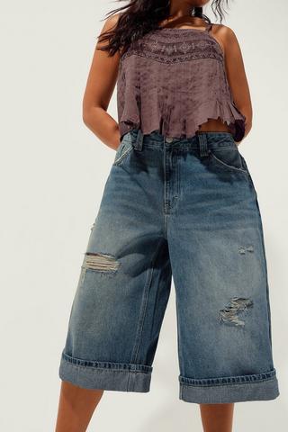 Super Baggy Denim Jorts