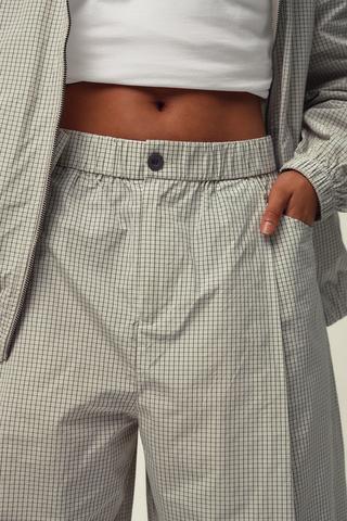 Check Parachute Pants