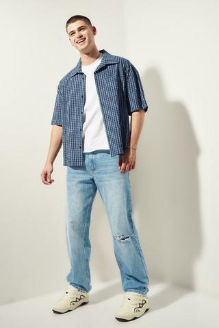 Rigid Straight Denim