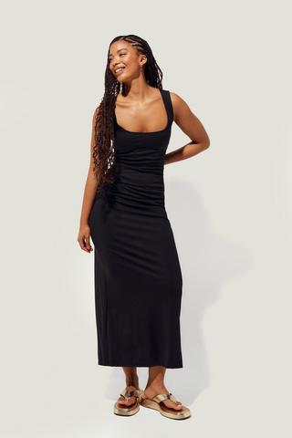 Interlock Column Dress
