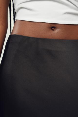 Satin Slip Skirt