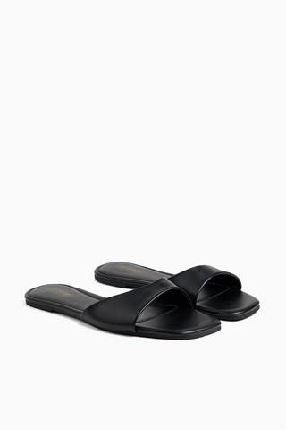Curved Strap Sandal