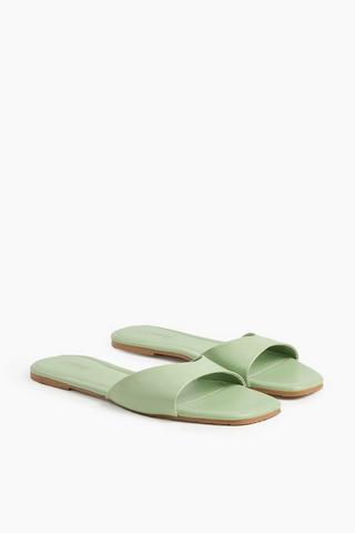 Curved Strap Sandal