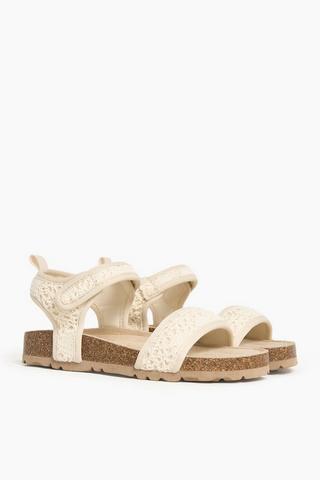 Crochet Detail Sandal