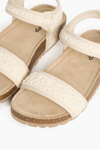 Crochet Detail Sandal