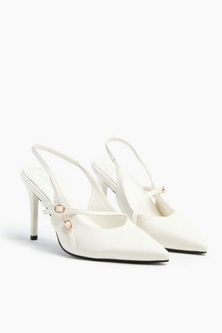Slingback Court Heel