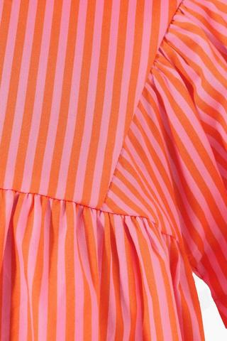 Stripe Babydoll Dress