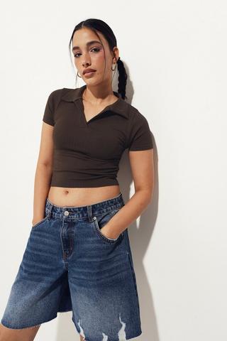 Seamless Johnny Collar Golfer