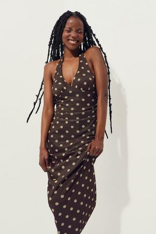 Polka Dot Slip Dress