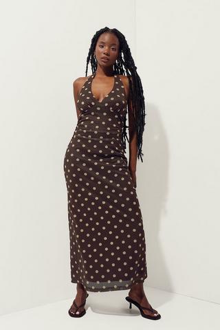 Polka Dot Slip Dress