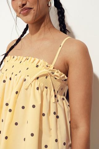 Polka Dot Trapeze Dress